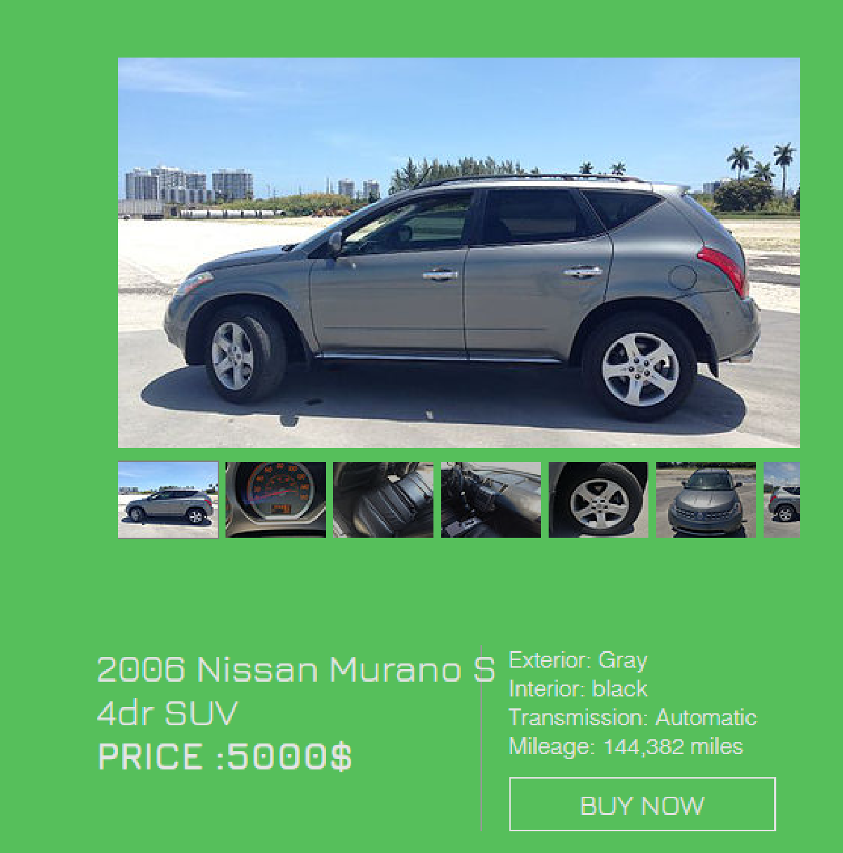 2006 Nissan Murano S 4dr Suv For Sale In St James St James