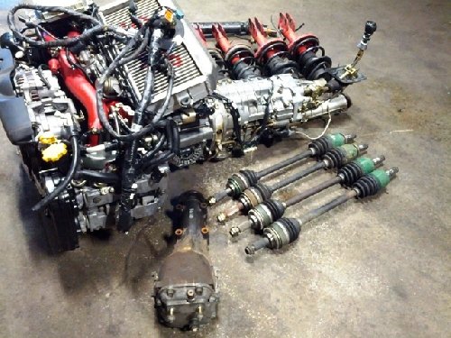 SUBARU WRX STI VERSION 8 EJ20T MOTOR TWIN SCROLL