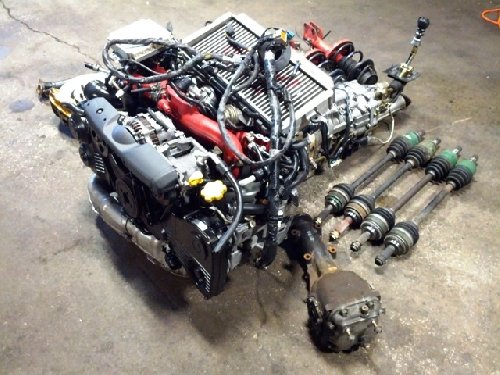 SUBARU WRX STI VERSION 8 EJ20T MOTOR TWIN SCROLL