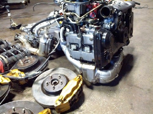 SUBARU WRX STI VERSION 8 EJ20T MOTOR TWIN SCROLL