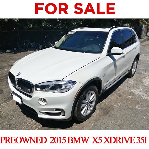 Preowned 2015 BMW X5 XDrive35i