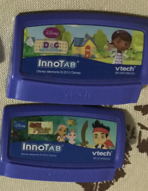 Vtech Innotab3 With 18 Cartridges Of Game