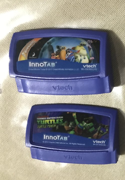 Vtech Innotab3 With 18 Cartridges Of Game