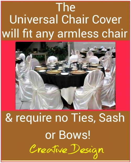 Universal Chair Cover (white)