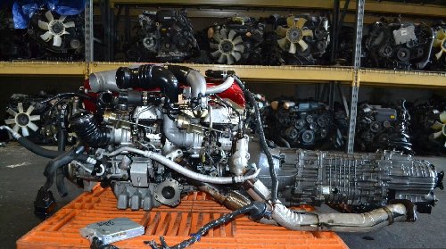 NISSAN SKYLINE GT-R R34 2.6L TWIN TURBO ENGINE MAN