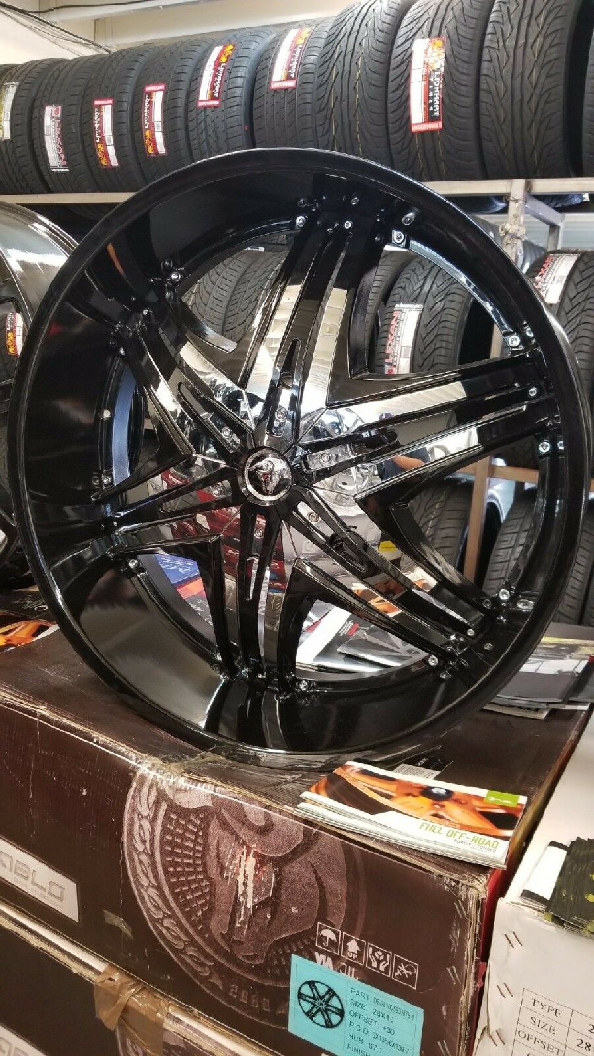 For Sale: 28 INCH DIABLO RIMS WHEELS - Jamaica