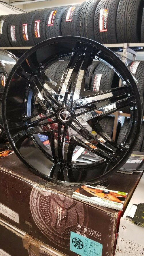 28 INCH DIABLO RIMS WHEELS 