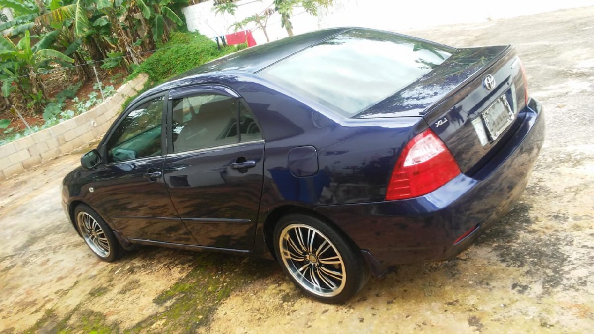 For Sale 2003 Toyota Coralla King Fish Jamaica Mandeville