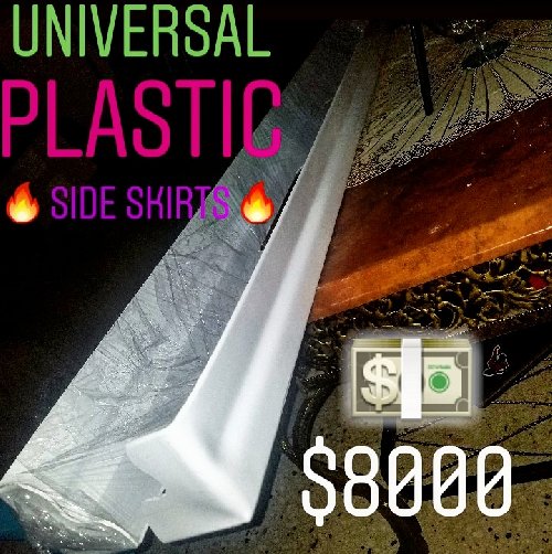 Universal Plastic Side Skirts