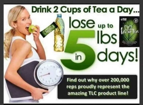 Weight loss tea