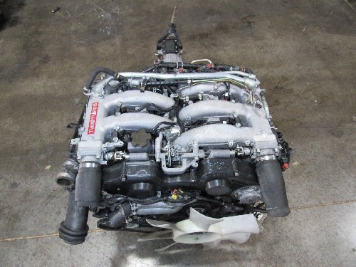  Nissan VG30 Engine And 5 Speed Transmission Twin 