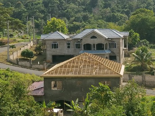 6 Bedroom Unfinished House For Sale In Pyramid Heights St Ann Houses