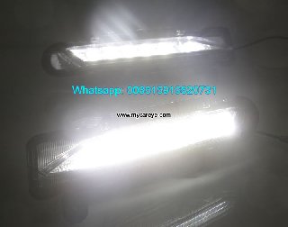 Toyota Yaris LED Cree DRL Day Time Running Lights 