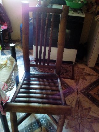 Bamboo Chairs Set And Single