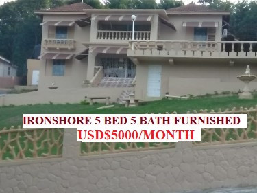 IRONSHORE 5 Bedroom 5 BATH FURNISHED