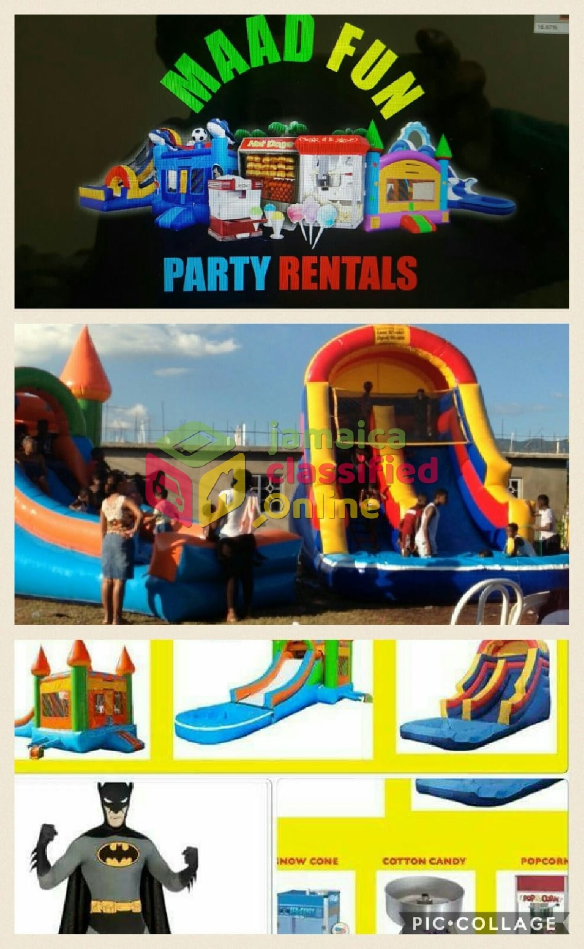  Party  Supplies  for rent  in Kinyre Kingston St Andrew 