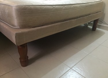 Full Bed Base And Mattress (Used)