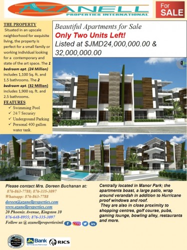 Upscale Apartments For Sale