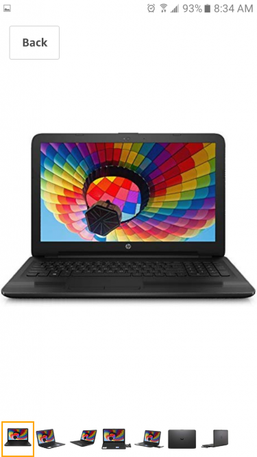 HP Laptop With DVD Player 