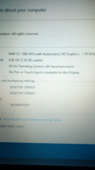 Asus R503U Series Laptop
