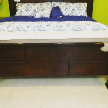 Elegant Double Bedhead For Sale 