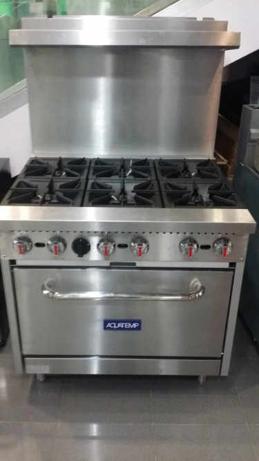 Brand New 36 Inch 6 Burner Industrial Gas Stove