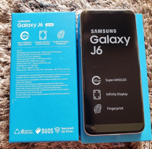 SAMSUNG J6 32GB DUAL SIM FULLY UNLOCKED