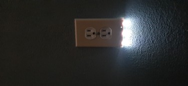 LED Photosensitive Wall Socket Covers (2 Types)