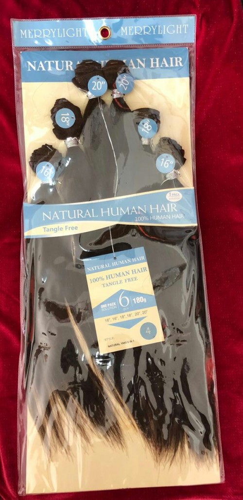 Merry Light Natural Human Hair Available