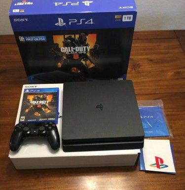  PlayStation 4 Slim (1TB) - PS4 Game Console 