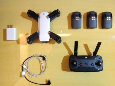 DJI SPARK Mini Drone Used Mint Condition
