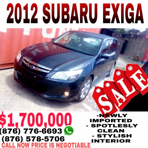 2012 Subaru Exiga