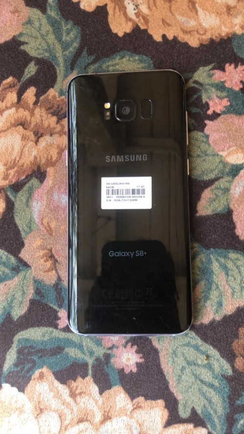 Samsung S8+ Top Glass Crack But Fully Function