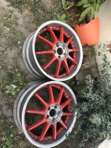 17 Rims And 2 Bran New Tires For Sale No Weld No B