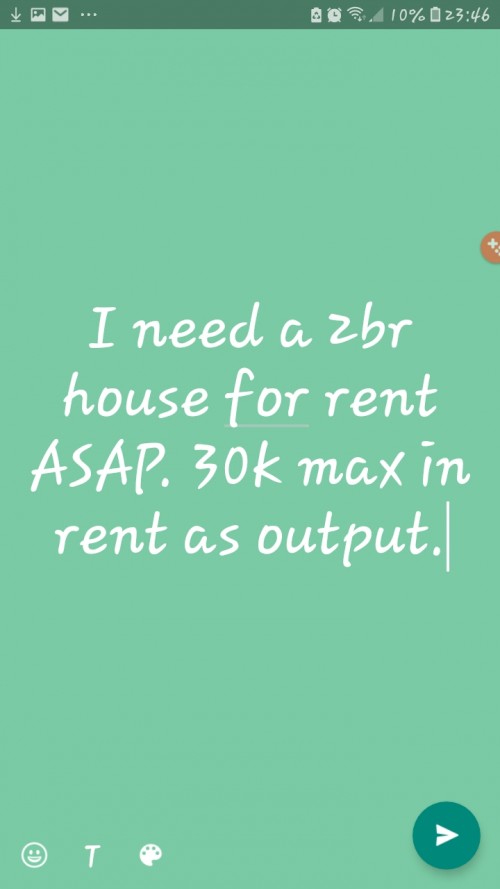 I Need A 2br House For Rent. Price Range 30k Max.