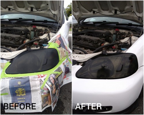 Vehicle Head Lamp Restoration Service