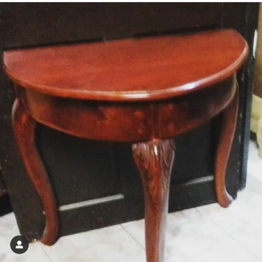 Beautiful Solid Wood Entrance Table For Sale 