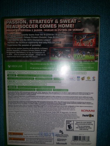 Pes 2014 For Xbox 360 