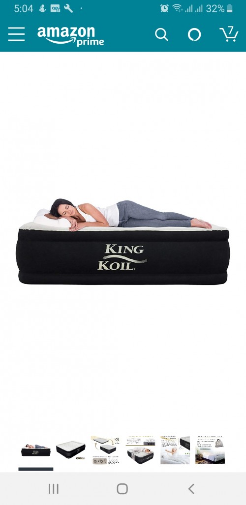 King Koil Queen Size Airbed