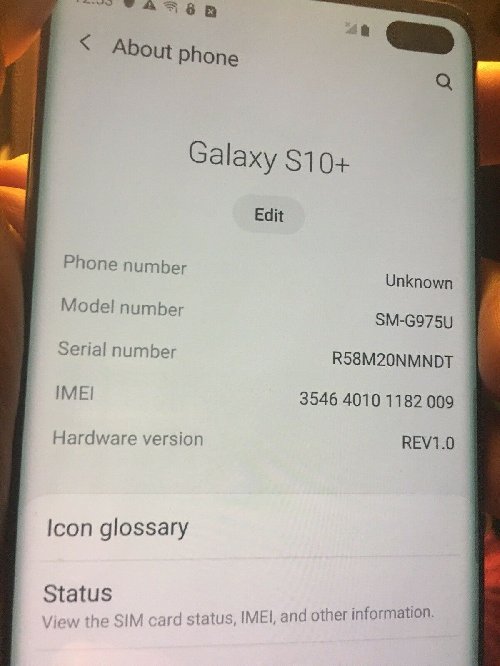 New Samsung Galaxy S10+ Plus 1TB