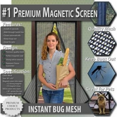 For Sale: Magnetic Door Mesh/ Magnetic Screen Door