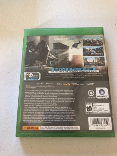 WATCHDogs Xbox One Liked New