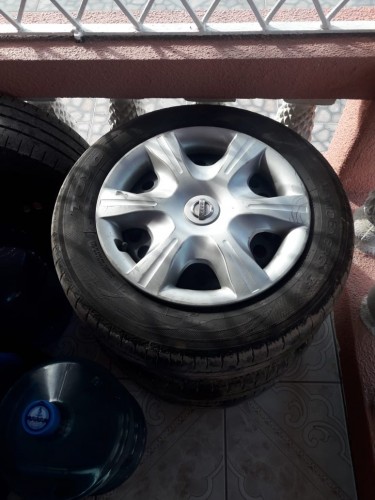 Nissan Tiida Steal Rims And Tyres