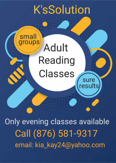 Adult Reading Classes 