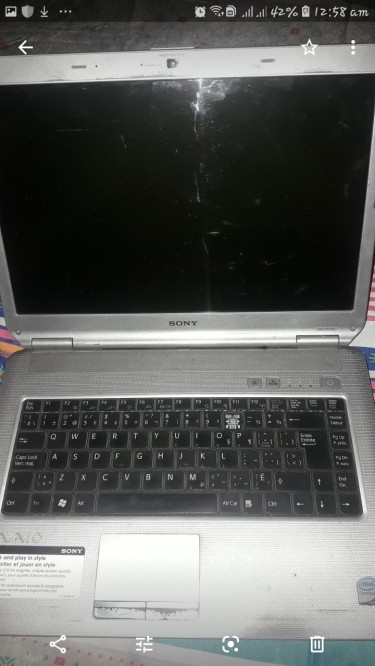 Sony Laptop 