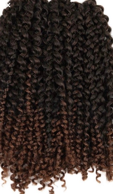 NEW 2 PACKS OF OMBRE KINKY CURLY HAIR