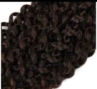 NEW 2 PACKS OF OMBRE KINKY CURLY HAIR