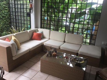 Outdoor Sectional Set Include Coffee & Side Table