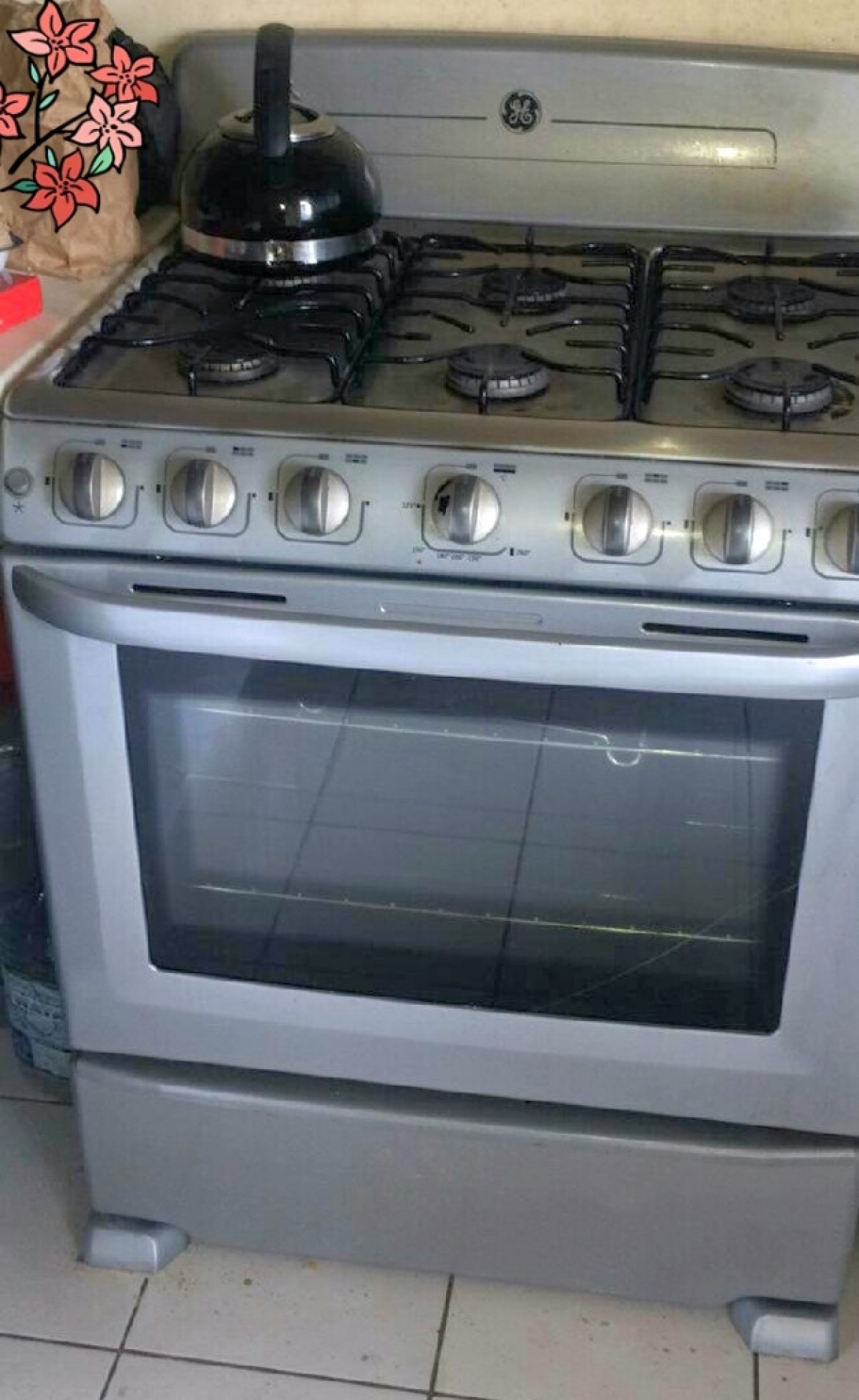 "6" Burner Electric Stainless Steel Gas Stove for sale in Old Harbour