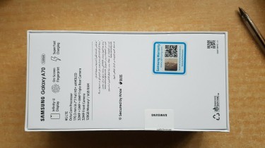 Samsung Galaxy A70 128GB 6GB Black Brand New Box